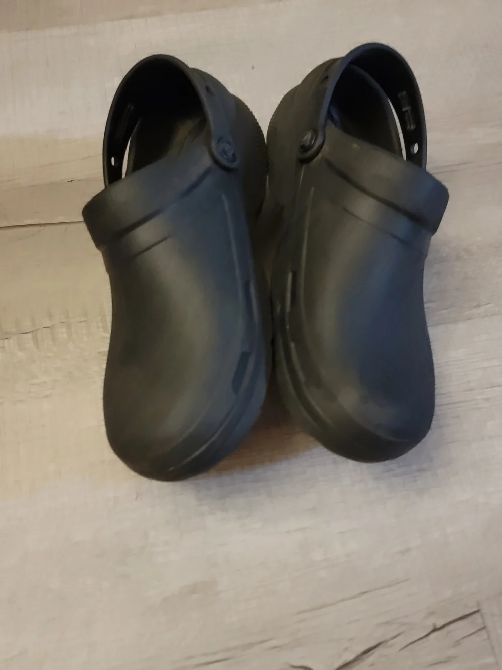 CROCS Men's Classic Black Slip-On Clogs